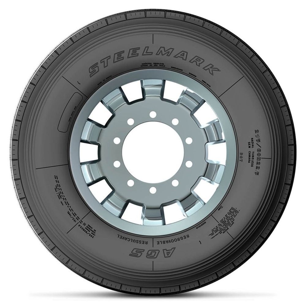 PNEU GOODYEAR ARO 22,5 275/80R22,5 STEELMARK AGS LISO | PNEUS RADIAL